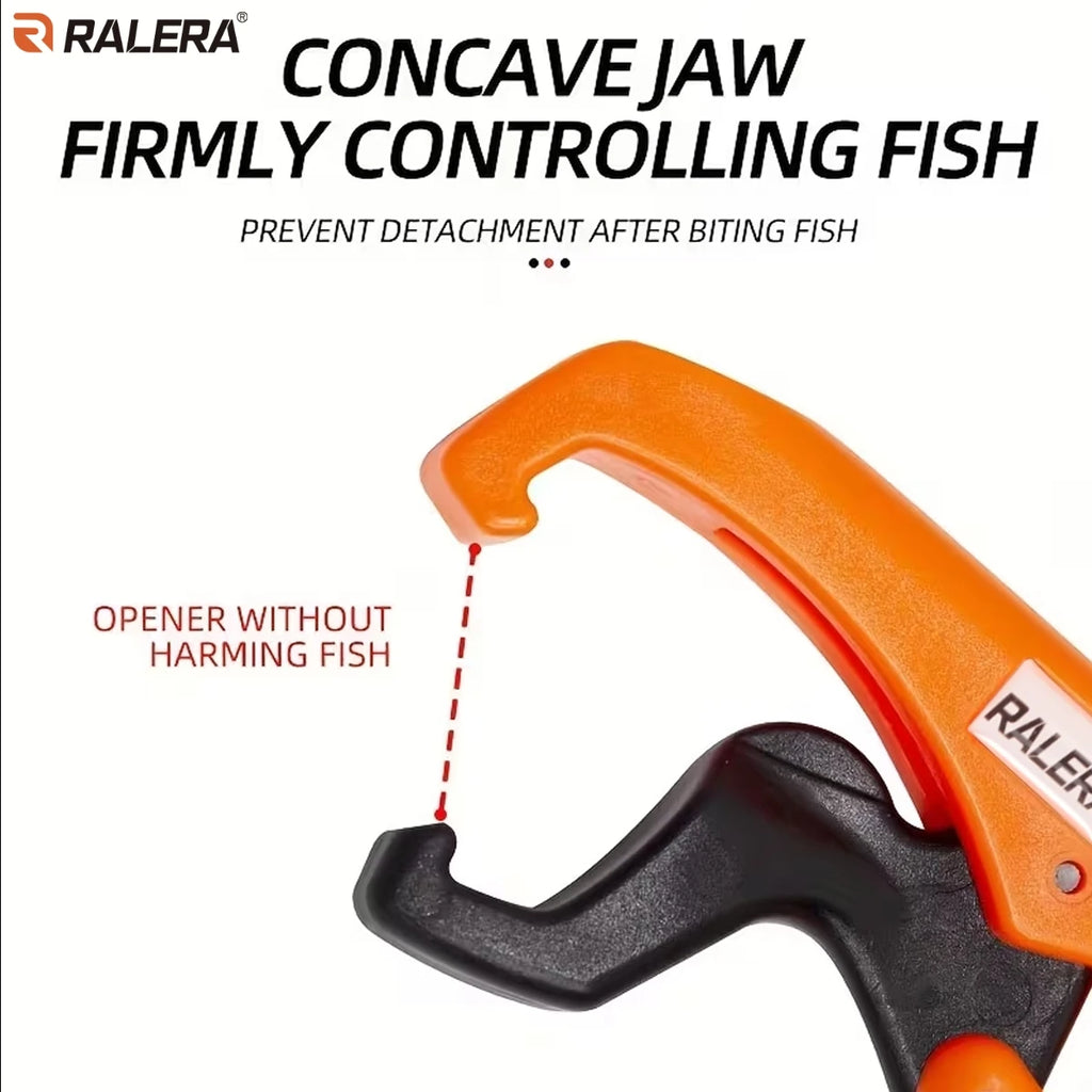 Professional fishing gear set: line cutter, ring opener, fishing pliers, fish clamp, storage bag, durable fishing equipment